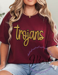 Trojans Sequins